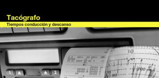 Tacógrafo tiempos de conducción y descanso