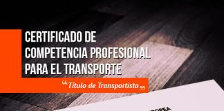 Título de transportista - Competencia profesional