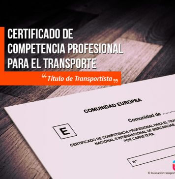 Título de transportista - Competencia profesional